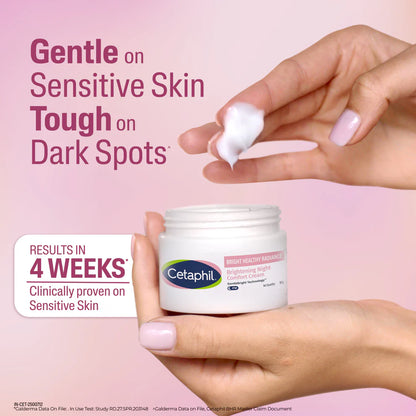 Cetaphil Brightening Night Comfort Cream, 50 g