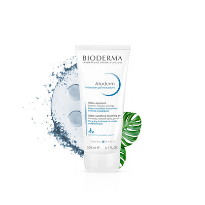 Bioderma Atoderm Intensive Gel Moussant Anti-Itching Cleansing Gel, 200ml