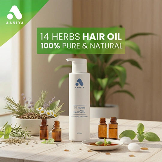 AANIYA 14 Herbs Hair Oil, 100ml