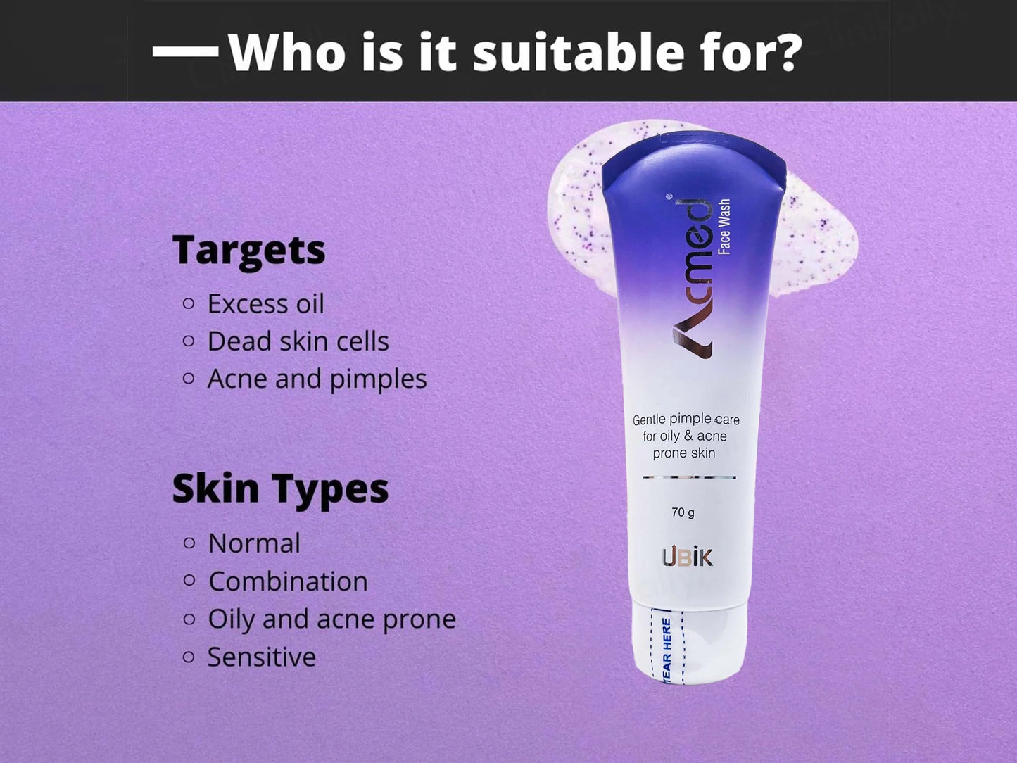 Acmed Pimple Care Acne Prevention Face Wash