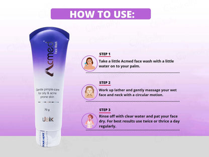 Acmed Pimple Care Acne Prevention Face Wash