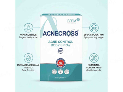 Acnecross Acne Control Body Spray,