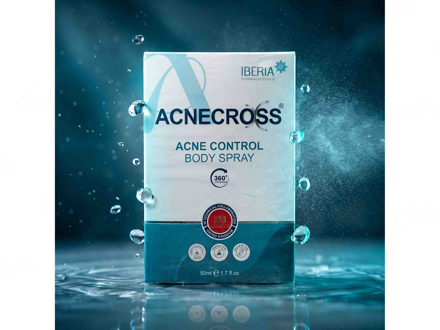 Acnecross Acne Control Body Spray,