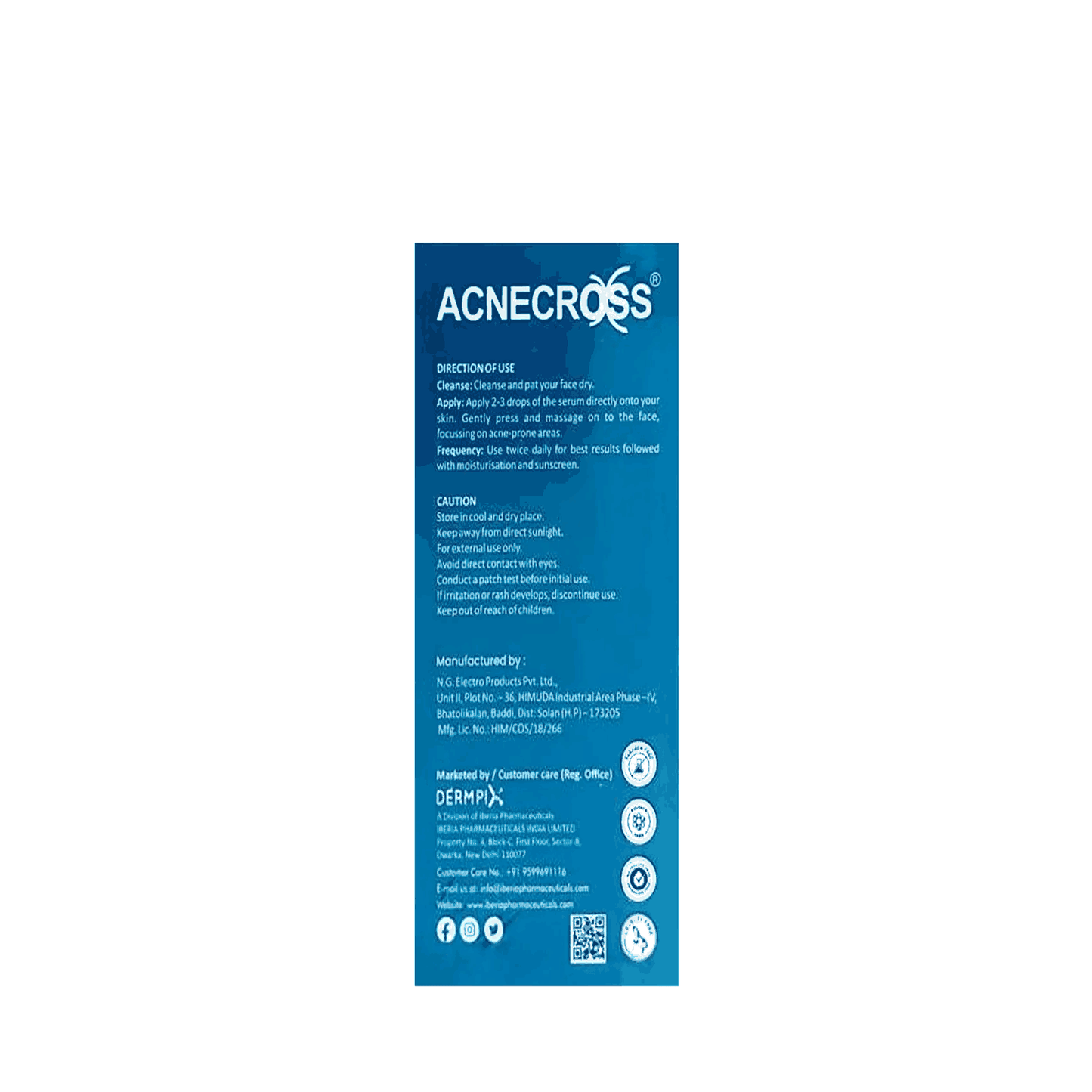 Acnecross Salicylic Acid Pore Refining Serum 30ml
