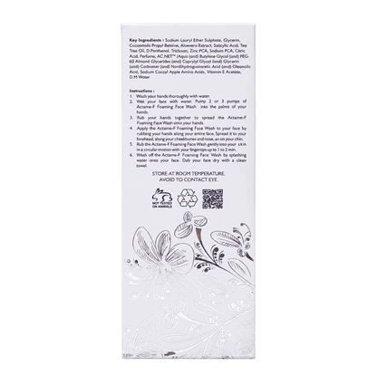 Actame F Foaming Facewash 150ml