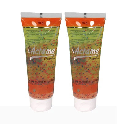 Actame Face Wash 70GM, Pack of 2