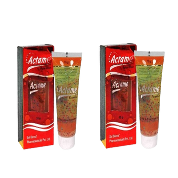 Actame Face Wash 70GM, Pack of 2