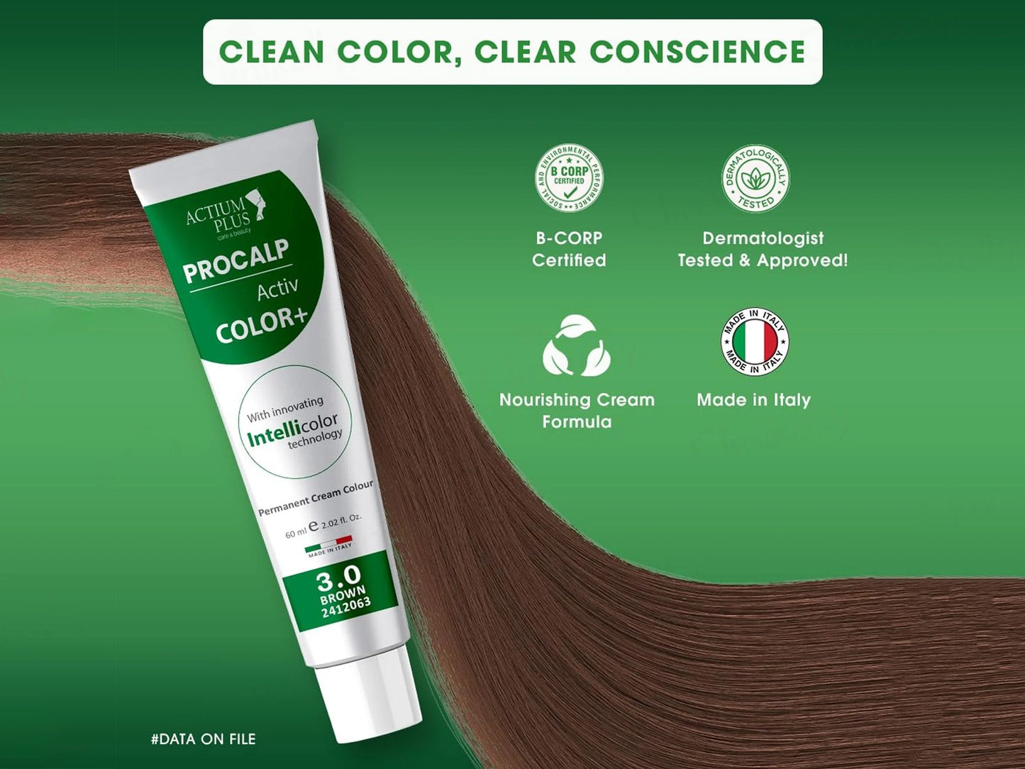 Actium + Procalp Activ Color + 3.0 Brown 60ml