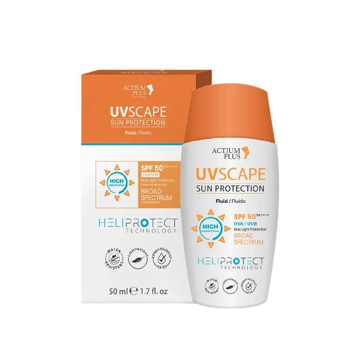Actium Plus UVscape Sun Protection Broad Spectrum Fluid Sunscreen SPF 50 PA++++ (50ml)