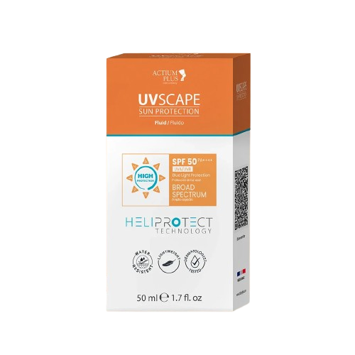 Actium Plus UVscape Sun Protection Broad Spectrum Fluid Sunscreen SPF 50 PA++++ (50ml)
