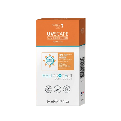 Actium Plus UVscape Sun Protection Broad Spectrum Fluid Sunscreen SPF 50 PA++++ (50ml)