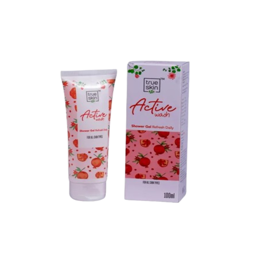 True Skin Active Wash Shower Gel,