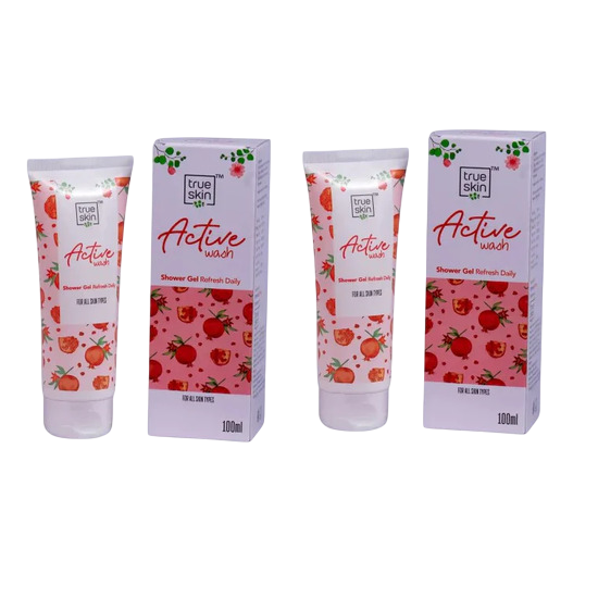 True Skin Active Wash Shower Gel,