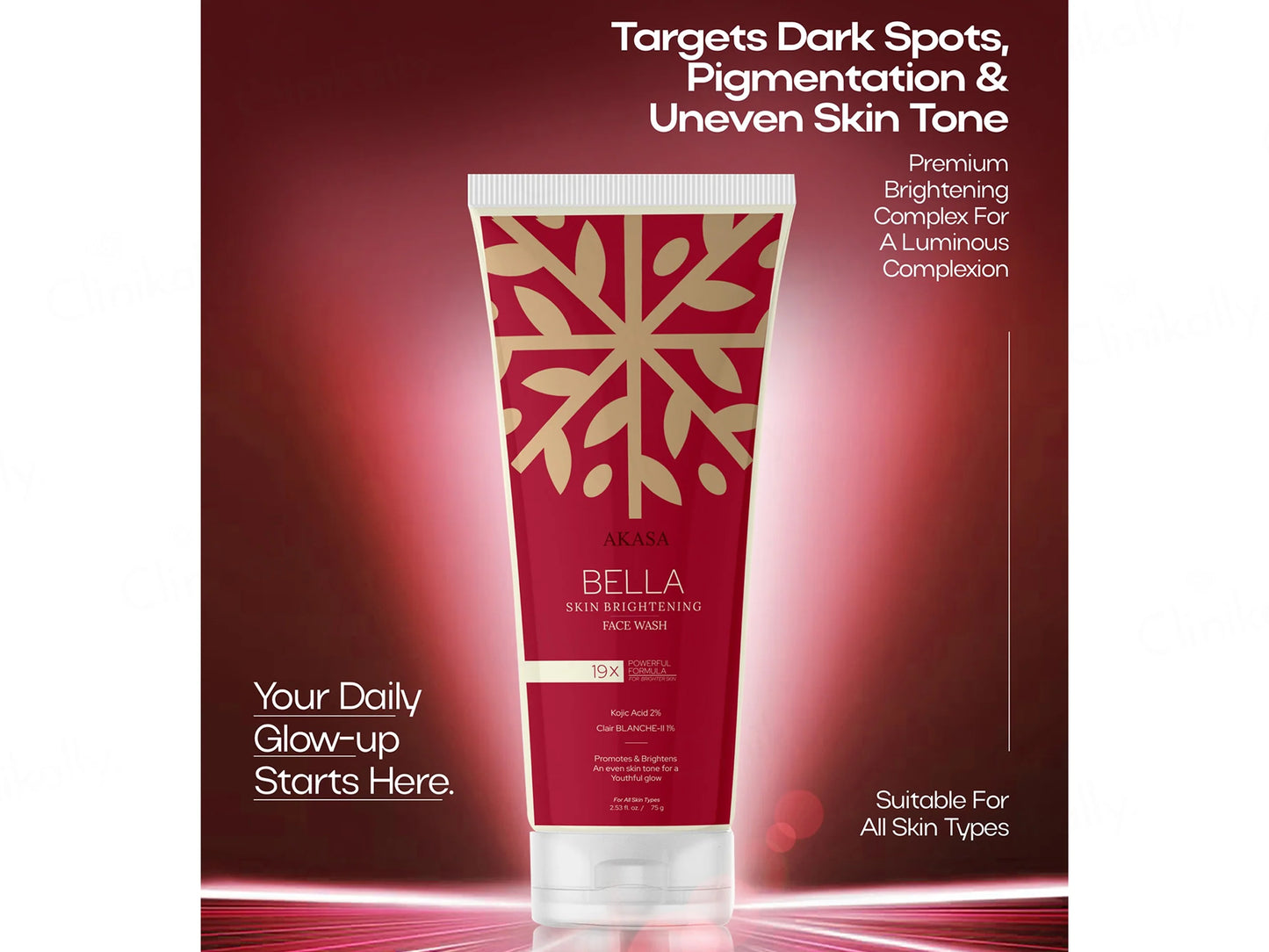 Bella Skin Brightening Face Wash 75gm