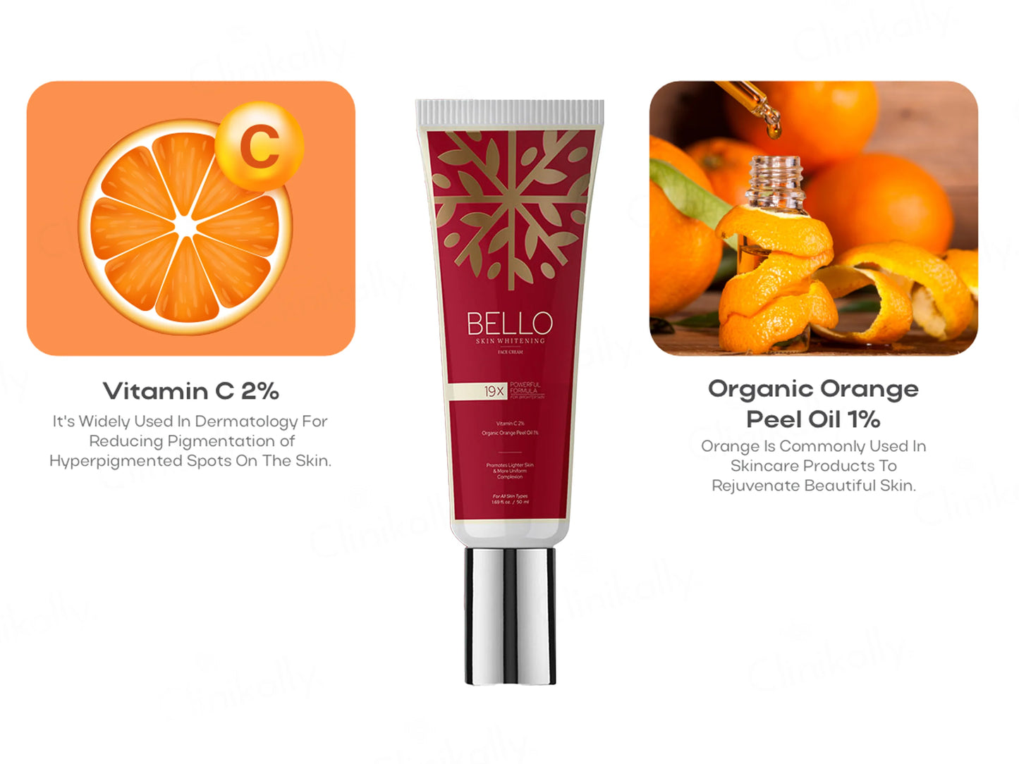 Bello Skin Whitening Face Cream 50ml