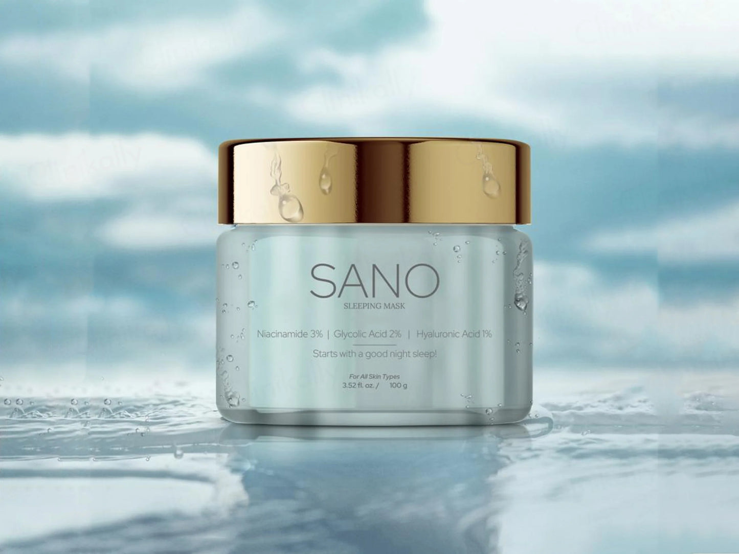 Sano Sleeping Mask 100gm