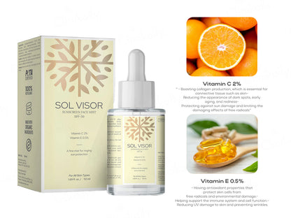 Sol Visor Face Mist Sunscreen SPF 50 50ml