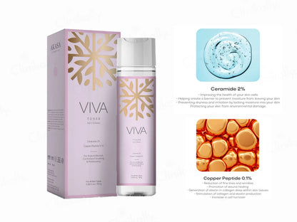 Viva Soothing & Moisturizing Face Toner 100ml