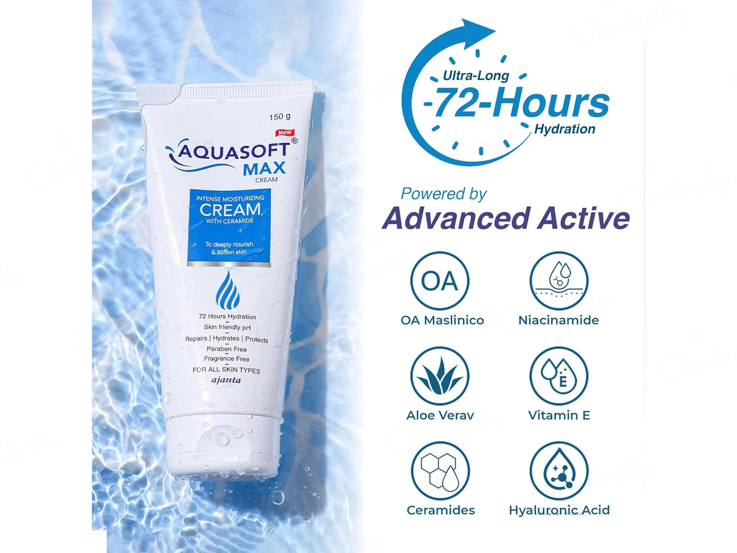Aquasoft Max Intensive Moisturizing Cream,
