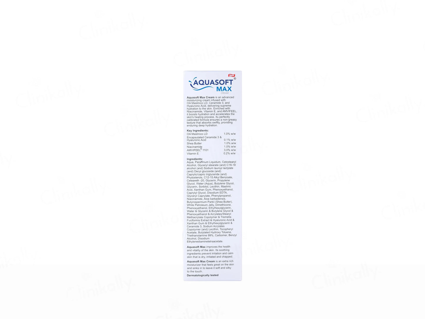 Aquasoft Max Intensive Moisturizing Cream,