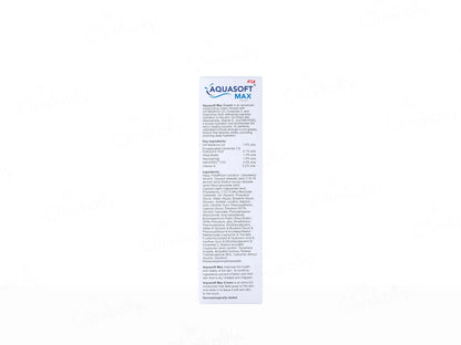 Aquasoft Max Intensive Moisturizing Cream,