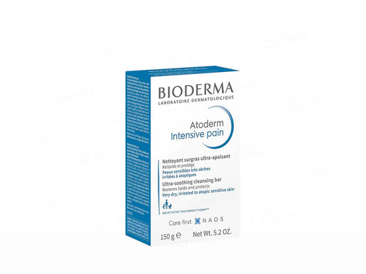 Bioderma Atoderm Intensive Pain Ultra soothing Cleansing Bar, 150gm