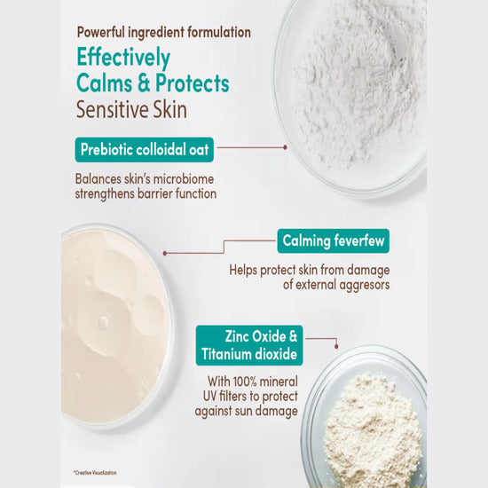 Aveeno Calm + Restore Nourishing Daily Moisturiser Sheer Tint SPF 30, 50ml