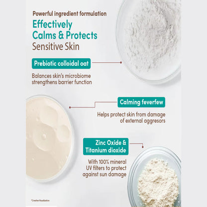 Aveeno Calm + Restore Nourishing Daily Moisturiser Sheer Tint SPF 30, 50ml