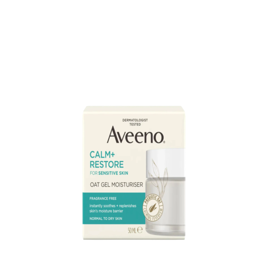 Aveeno Calm + Restore Oat Gel Moisturiser 50ml