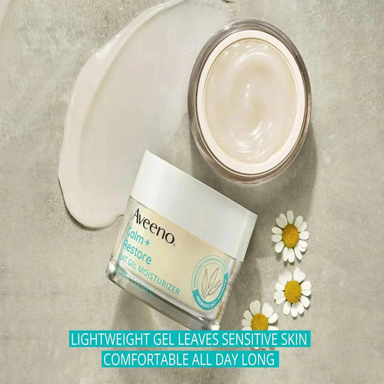 Aveeno Calm + Restore Oat Gel Moisturiser 50ml