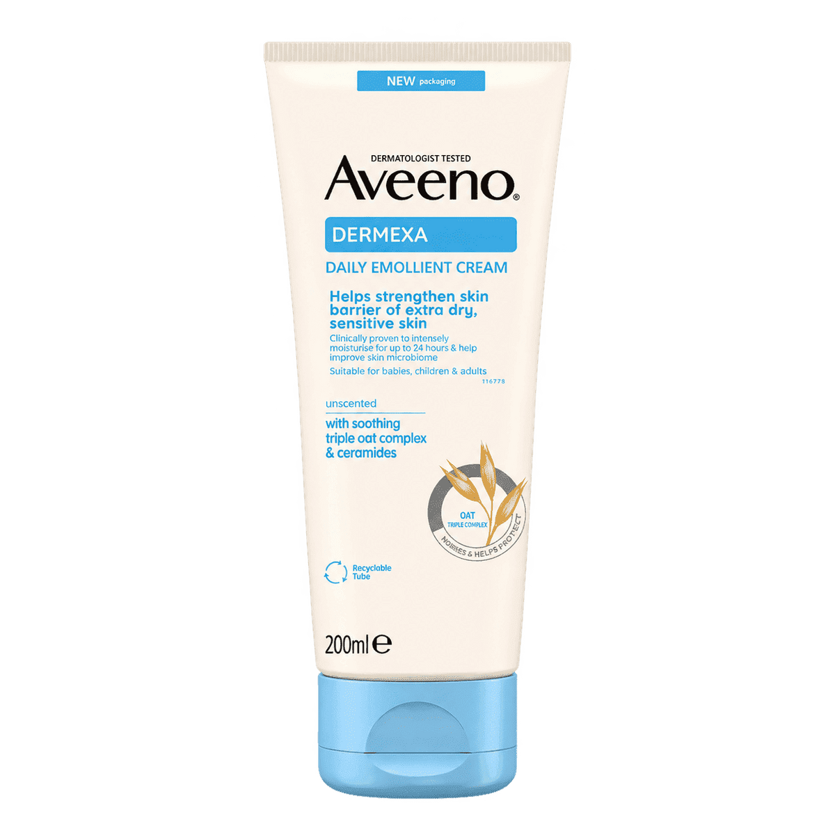 Aveeno Dermexa Daily Emollient Cream 200ml