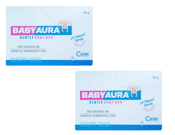 Babyaura Gentle Baby Bar 75gm