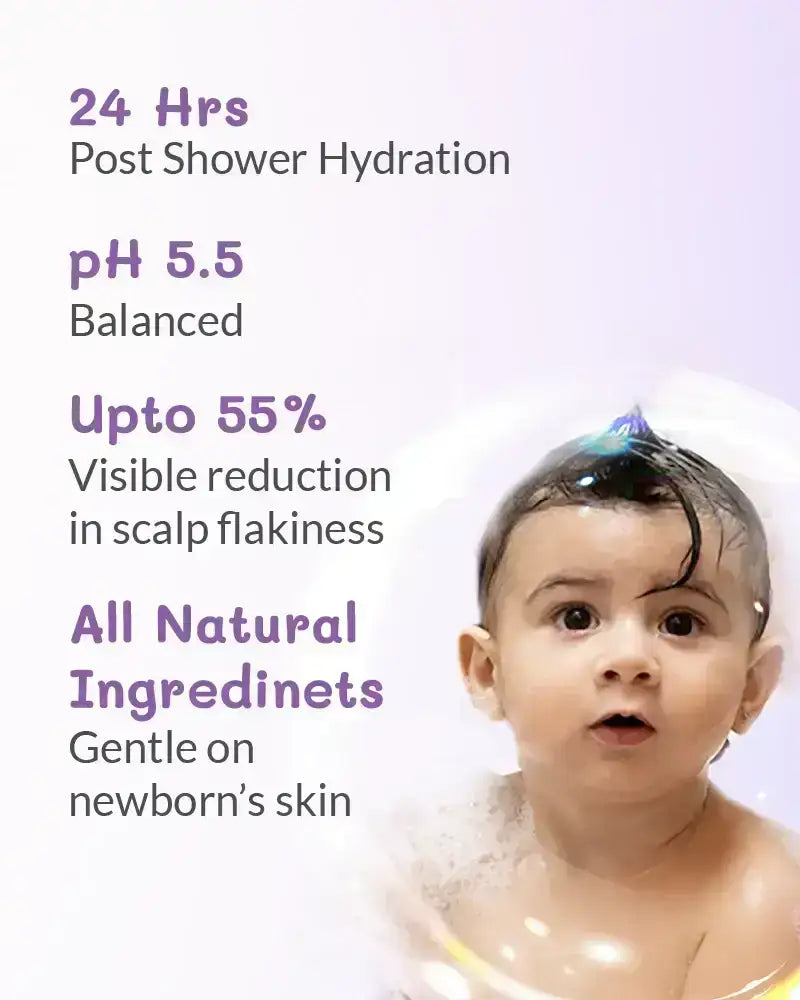 AreoVeda Baby Head To Toe Foam Wash 100ml