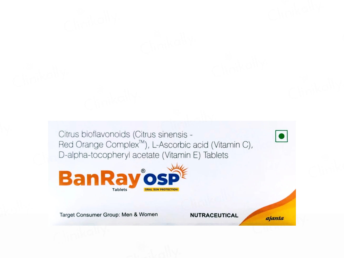 Banray OSP Oral Sun Protection Nutraceutical Tablet For Men & Women,
