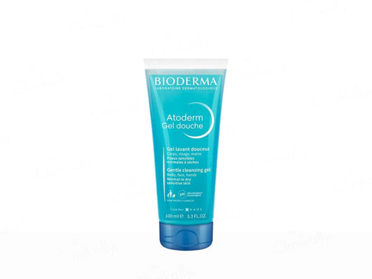 Bioderma Atoderm Gel Douche Gentle Cleansing Gel For Normal To Dry & Sensitive Skin,