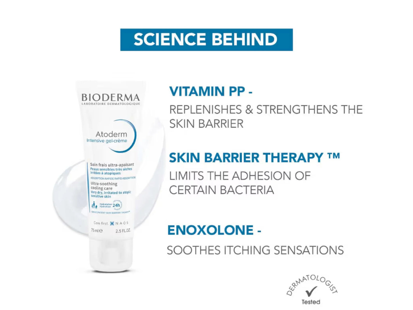 Bioderma Atoderm Intensive Gel-Creme Ultra-Soothing Cooling Care,