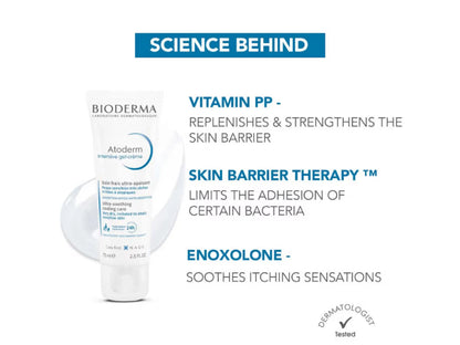 Bioderma Atoderm Intensive Gel-Creme Ultra-Soothing Cooling Care,