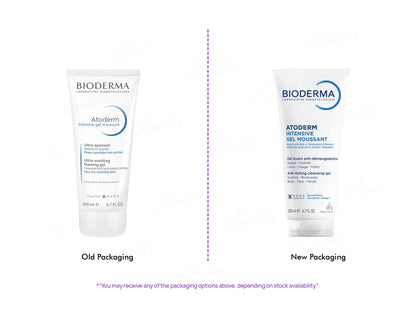 Bioderma Atoderm Intensive Gel Moussant Anti-Itching Cleansing Gel, 200ml