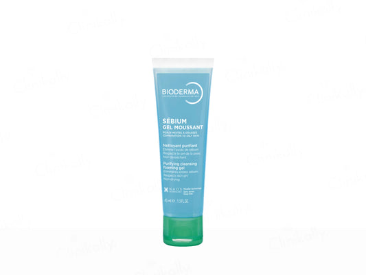Bioderma Sebium Gel Moussant Purifying Cleansing Foaming Gel,