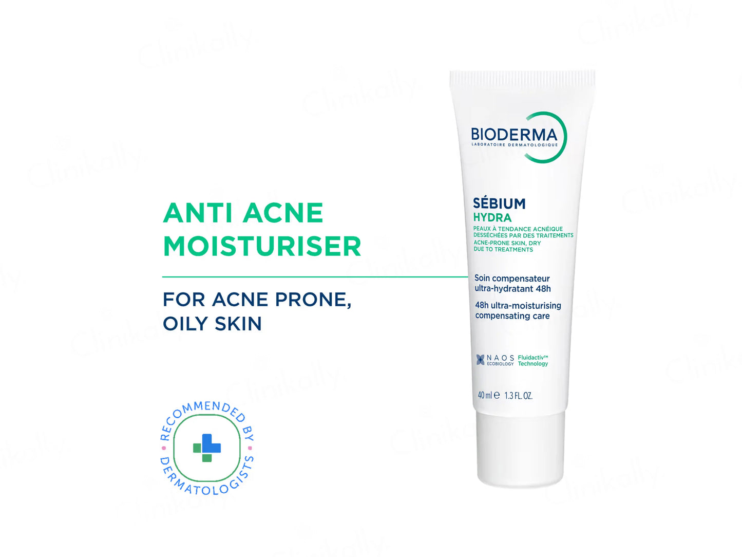 Bioderma Sebium Hydra Ultra-Moisturising Compensating Care Cream, 40ml