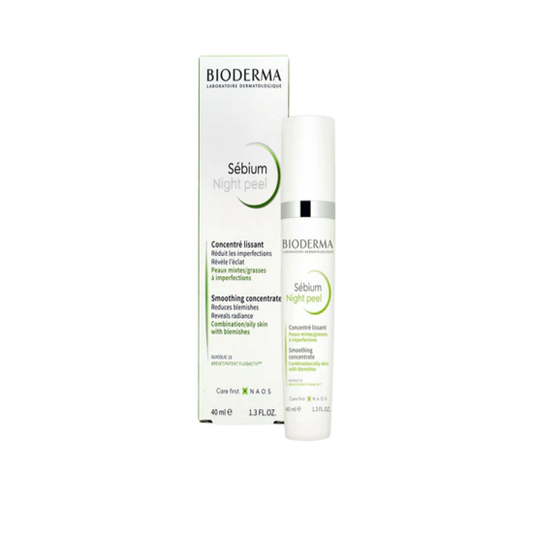 Bioderma Sebium Night Peel Smoothing Concentrate, 40ML