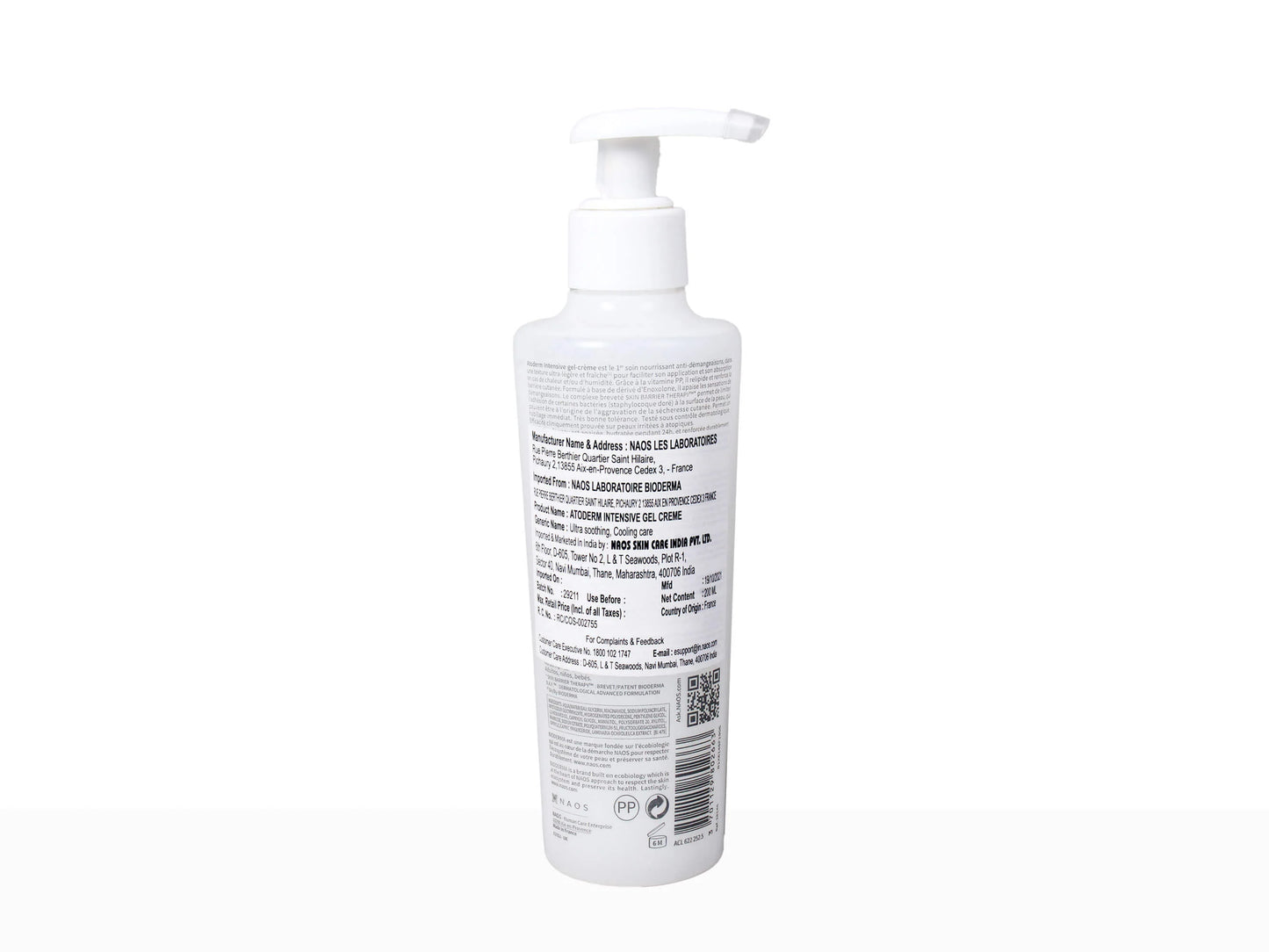 Bioderma Atoderm Intensive Gel-Creme Ultra-Soothing Cooling Care,