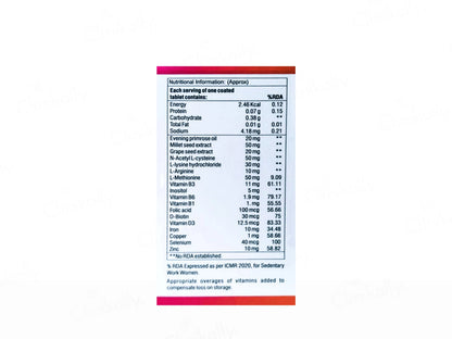 Biograce Eva Nutraceutical Tablet (Bottle) 30tab