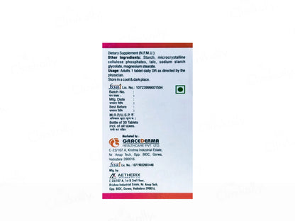 Biograce Eva Nutraceutical Tablet (Bottle) 30tab