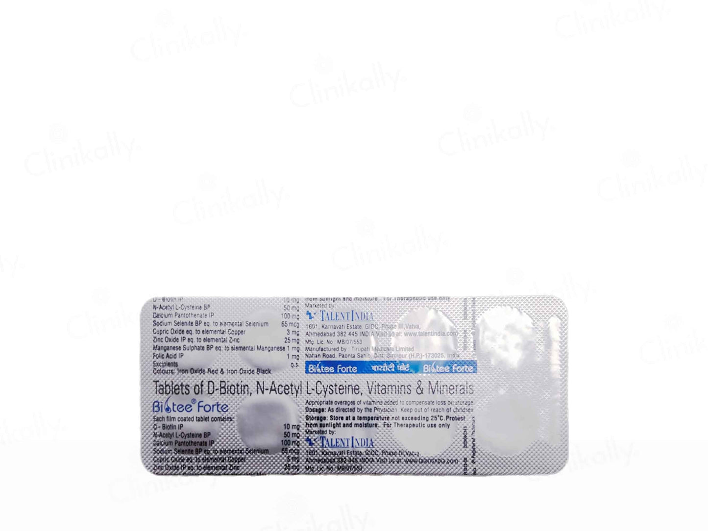 Biotee Forte Tablet 30Tab