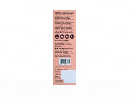 Briglo Liposomal Depigmenting Gel Cream, 30gm