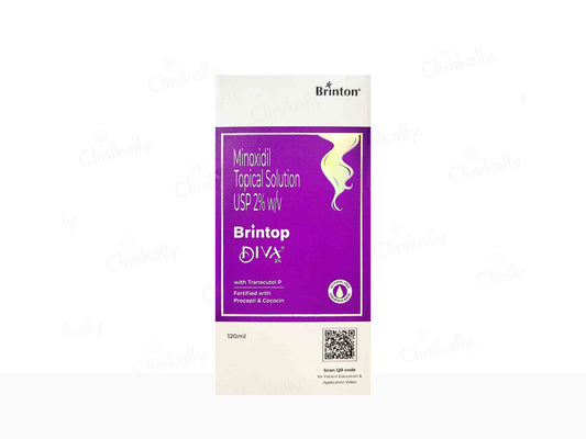 Brintop Diva 2% Topical Solution, 120ml