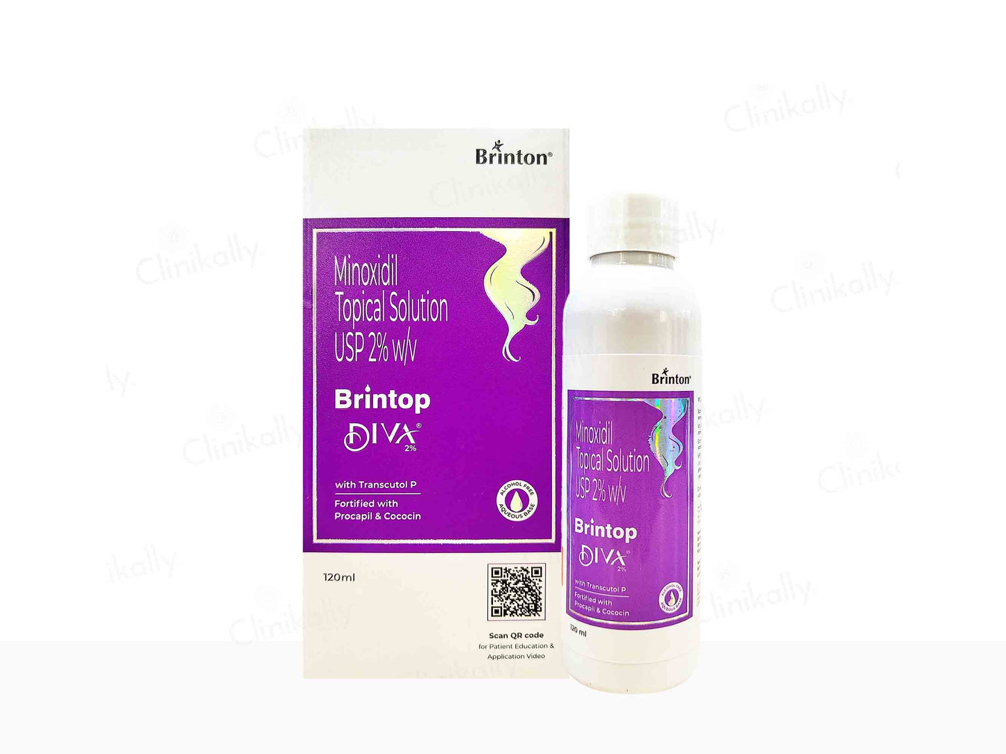 Brintop Diva 2% Topical Solution, 120ml