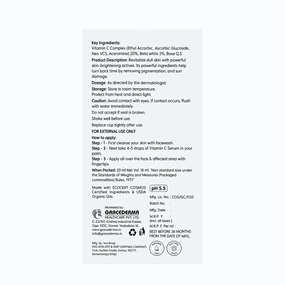C-Shine Glow Enhancing Face Serum