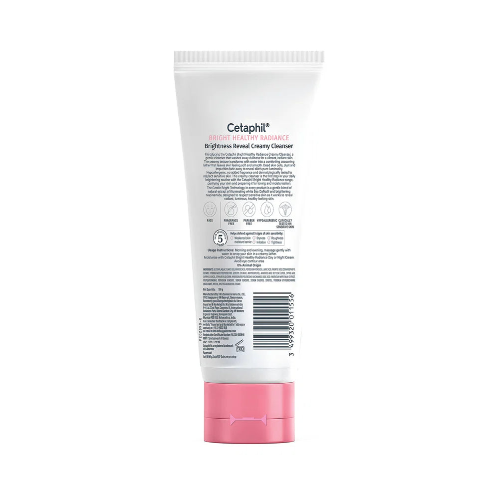 Cetaphil Brightness Reveal Creamy Cleanser - 100 g